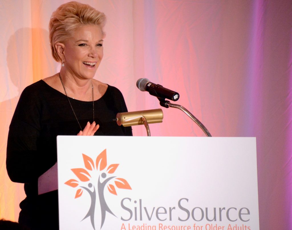Joan Lunden at SilverSource luncheon